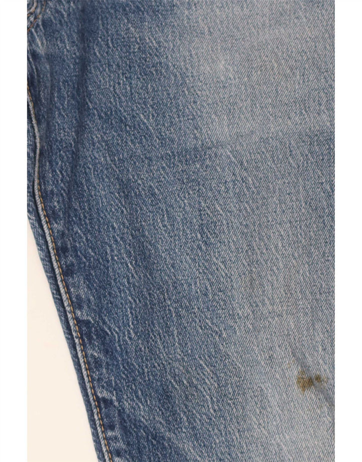 Męskie dżinsy Levi's 501 Straight W31 L32 Niebieskie bawełniane