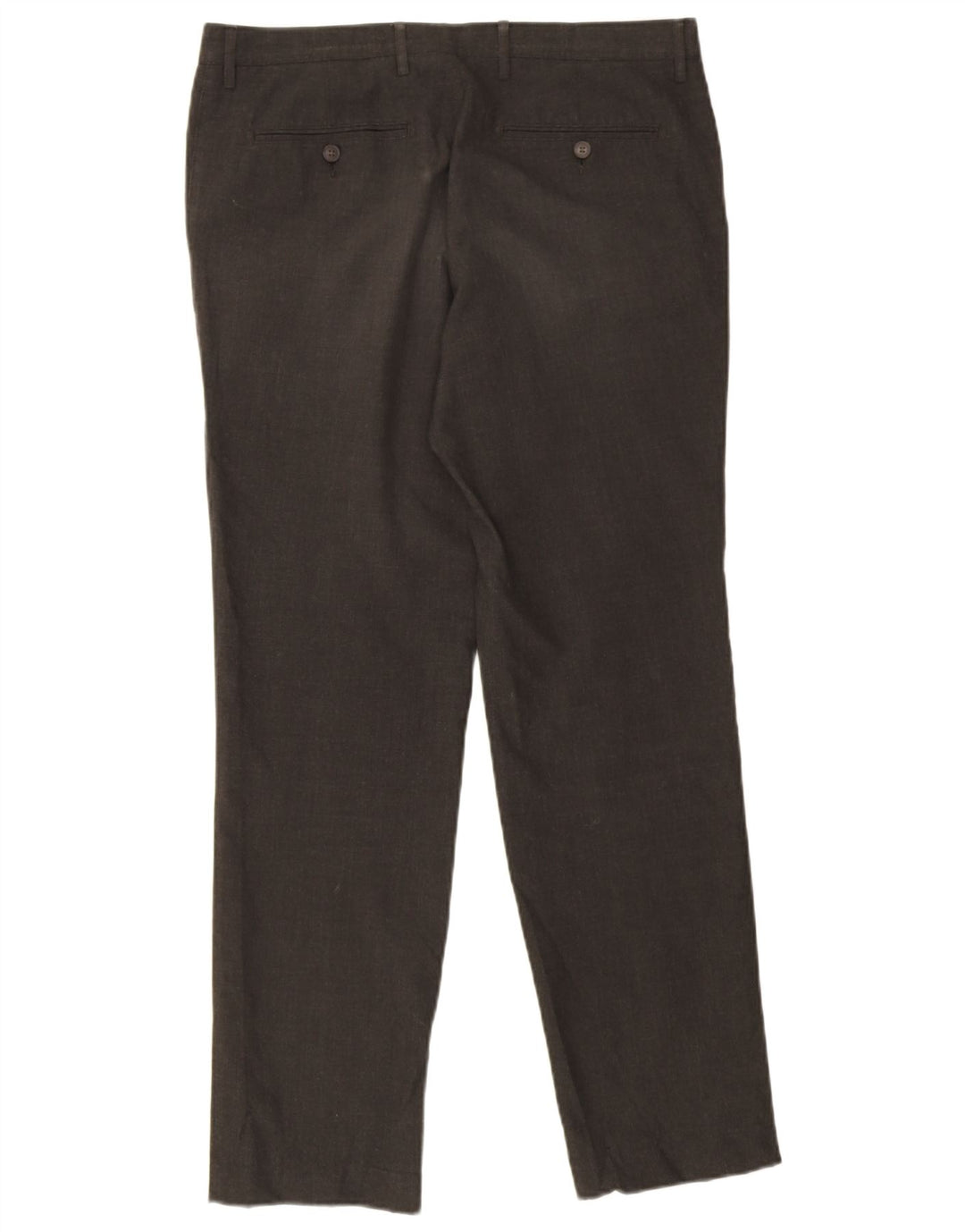 Męskie spodnie chino Marks & Spencer Slim Fit W34 L31 Szare pepitkę