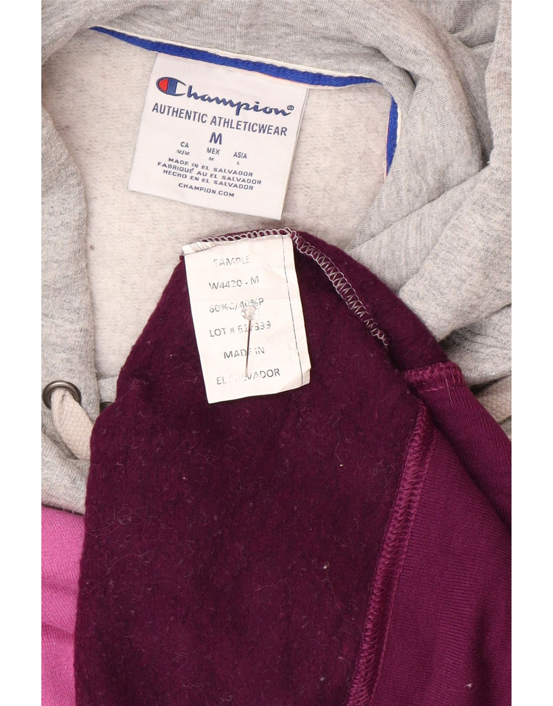 Męski sweter z kapturem Champion Graphic, średni, wielokolorowy, sportowy z blokami kolorów