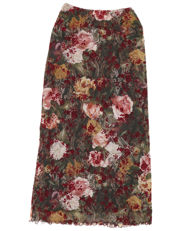 Urban Outfitters Damska spódnica Maxi Mała W26 Wielobarwny kwiatowy poliester