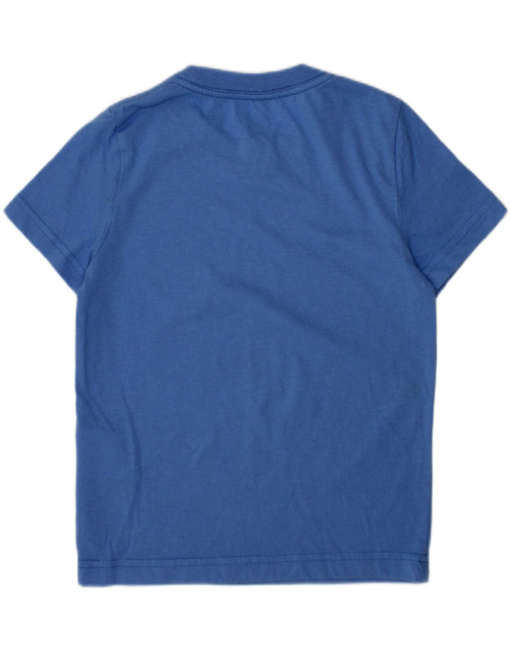 NIKE Boys Graphic T-Shirt Top 4-5 Years Small  Blue Cotton Vintage Nike and Second-Hand Nike from Messina Hembry 