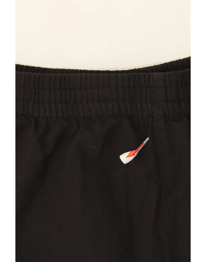 Męskie spodenki sportowe Umbro XL, czarny poliester z blokami kolorów
