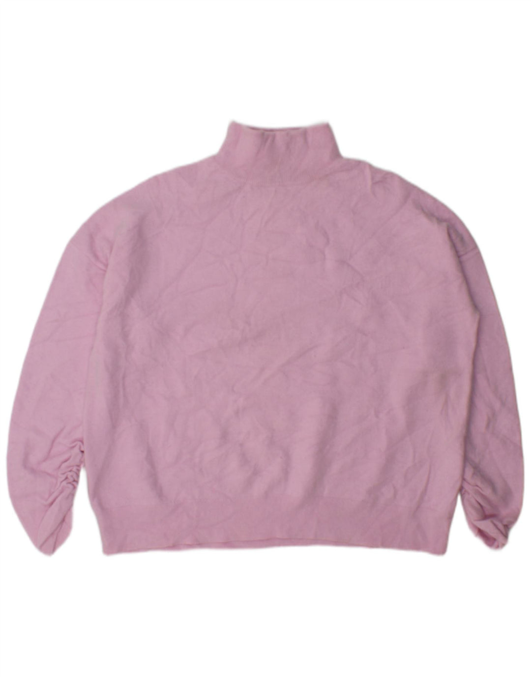 Damski sweter oversize MINT VELVET z golfem UK 10 Small Pink