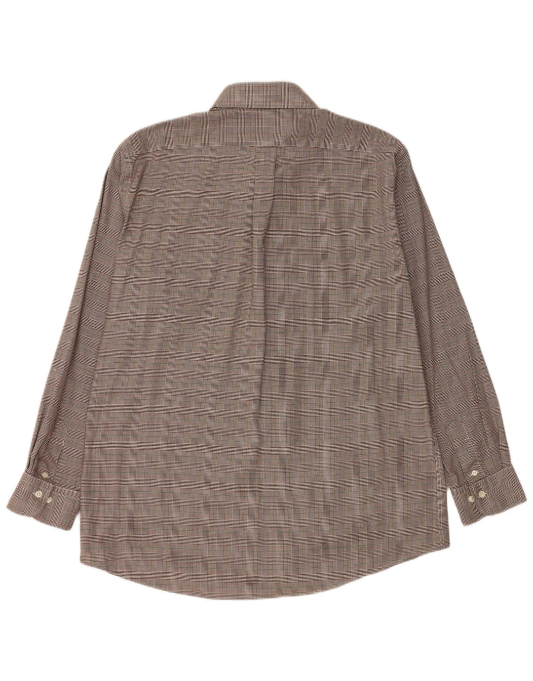 Dopasowana koszula męska Ralph Lauren, rozmiar 17 43 XL, brązowa pepitka