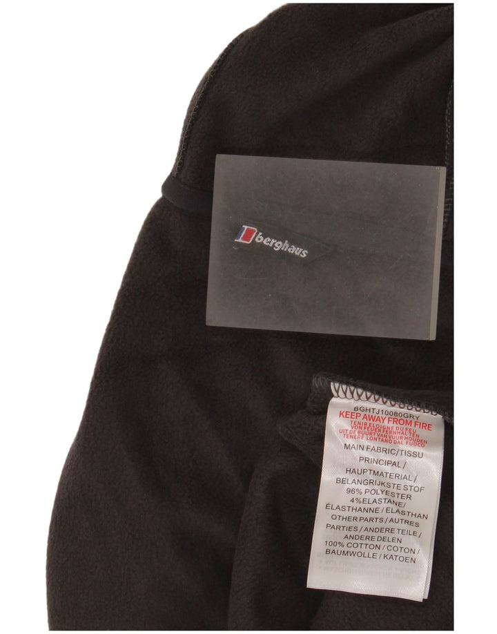 Chłopięcy sweter z kapturem Berghaus 11-12 lat, szary poliester