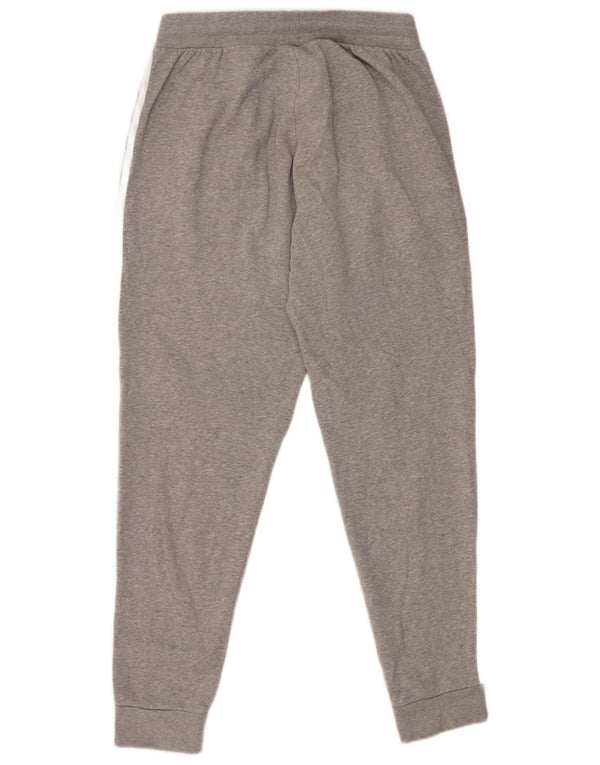 Damskie spodnie dresowe Adidas Joggers UK 12 Średnioszare, bawełniane nakrapiane