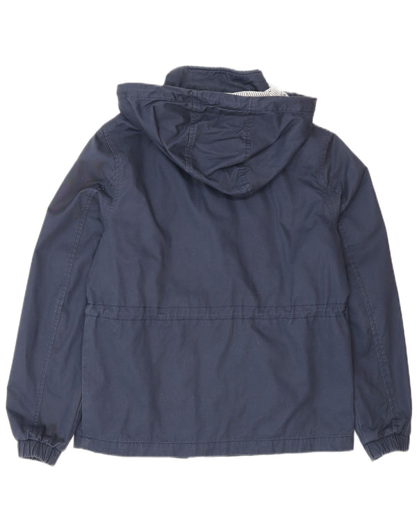 Damska kurtka bomberka z kapturem Tommy Hilfiger UK 34 XS, granatowa, bawełniana