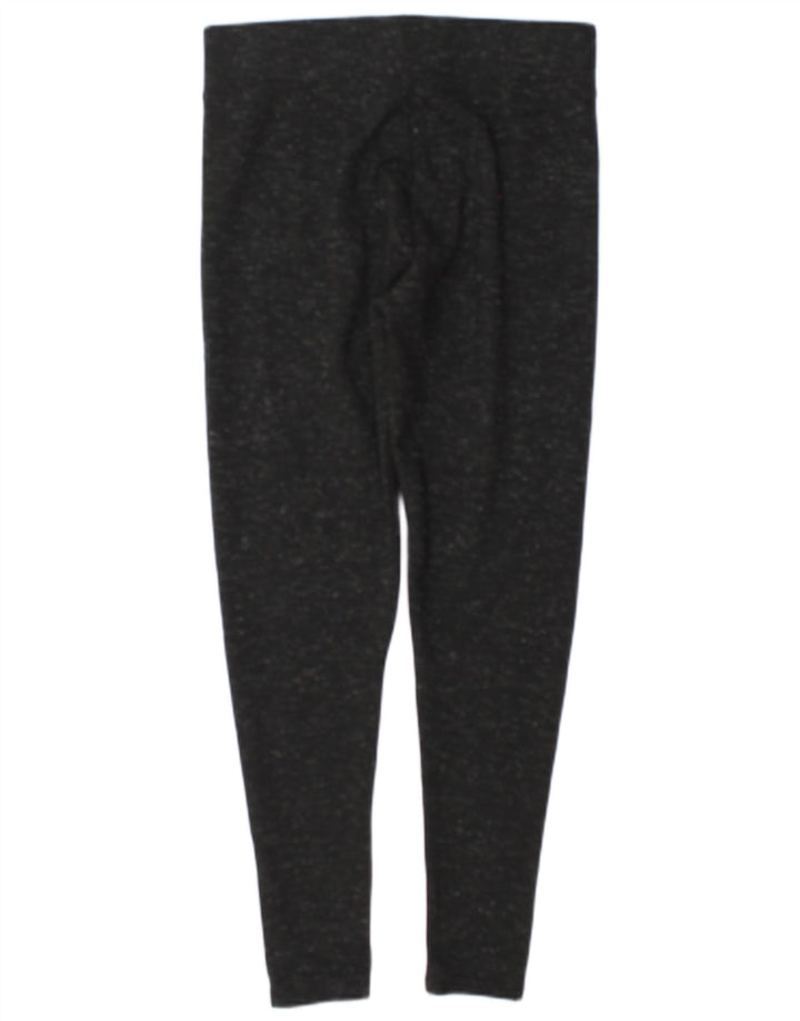 Legginsy damskie Marks & Spencer UK 12 Medium W28 L27 Czarne nakrapiane