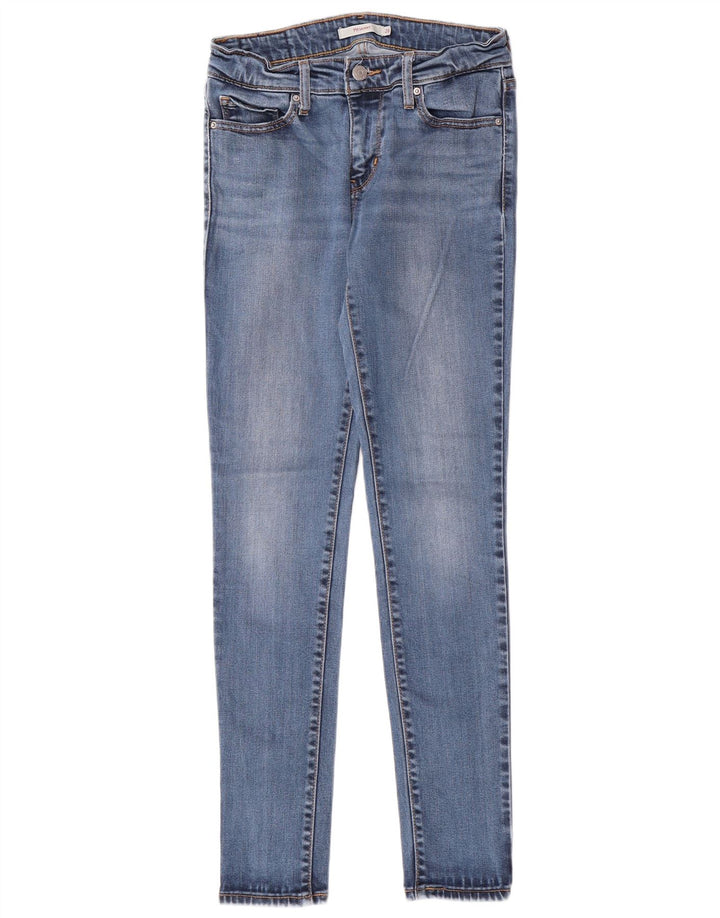 Damskie jeansy LEVI'S 711 Skinny W26 L30 Niebieski Lyocell