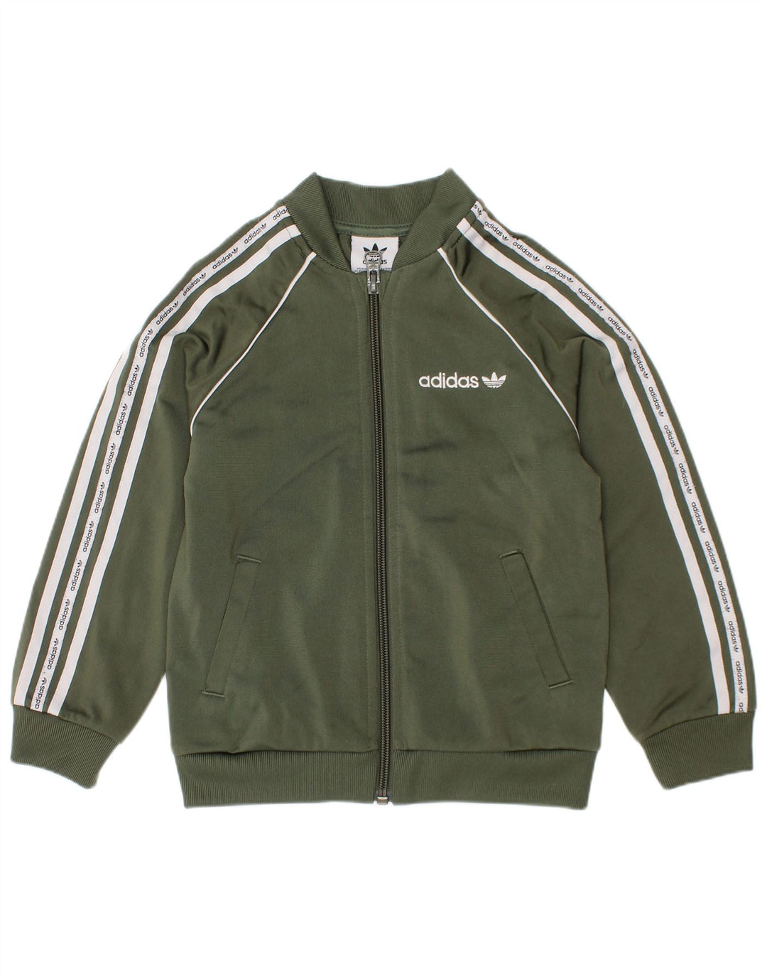 Kurtka dziewczęca Adidas Graphic Tracksuit Top 2-3 lata Zielony poliester