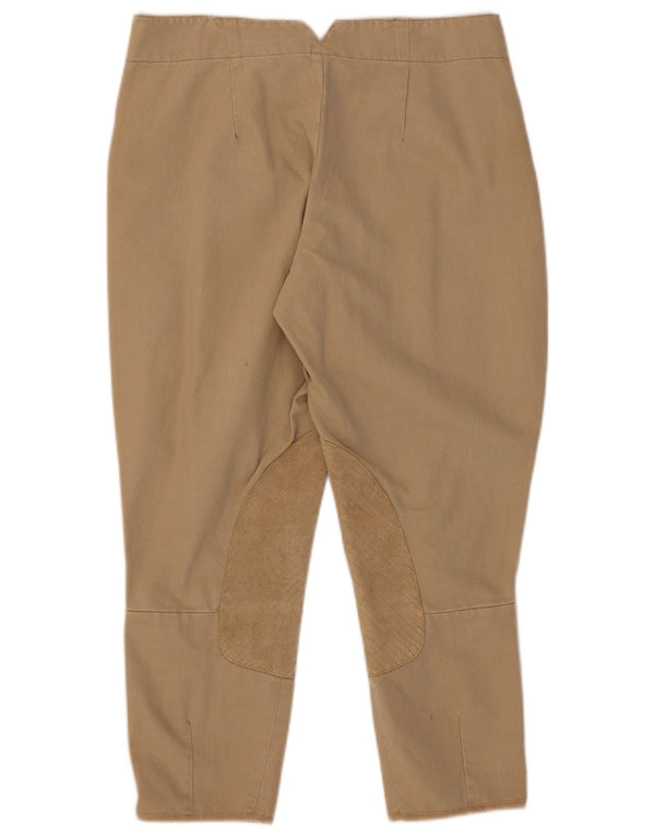 Damskie spodnie jeździeckie Ralph Lauren US 10 Large W30 L24 Beżowe