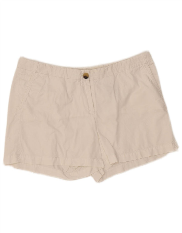 Damskie spodenki Chino Tommy Hilfiger US 8 Medium W32 Biała bawełna