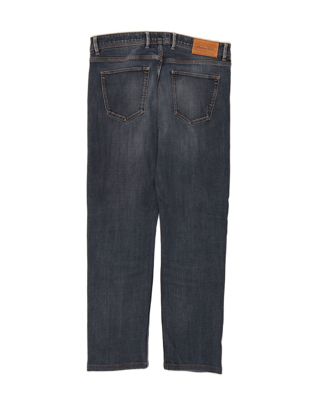 MASSIMO DUTTI Mens Straight Jeans EU 40 Medium W31 L28 Navy Blue Vintage Massimo Dutti and Second-Hand Massimo Dutti from Messina Hembry 