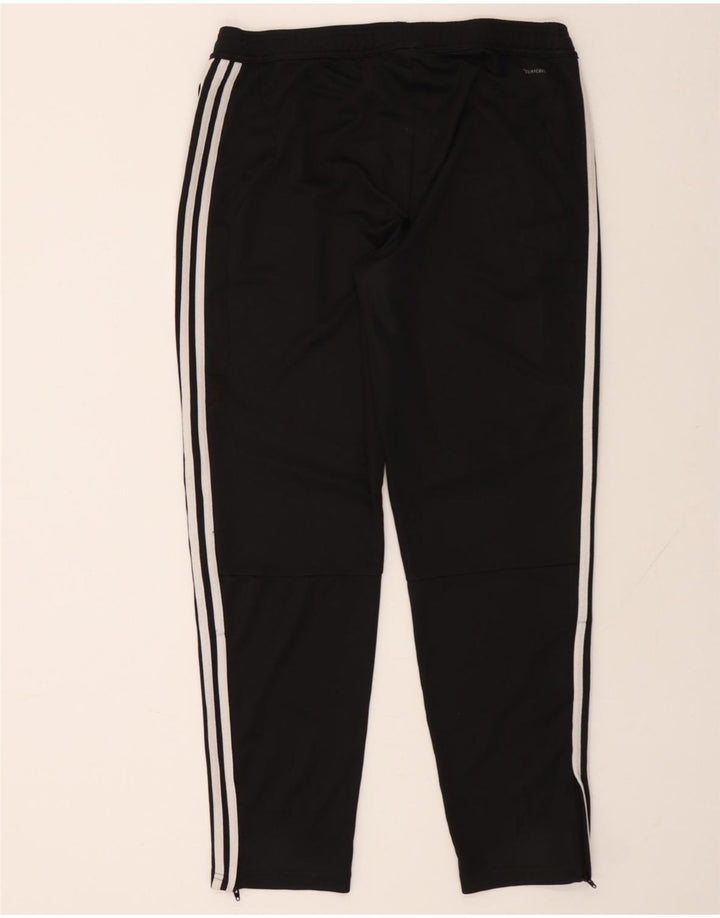 ADIDAS Womens Climacool Tracksuit Trousers UK 20/22 XL Black Polyester Vintage Adidas and Second-Hand Adidas from Messina Hembry 
