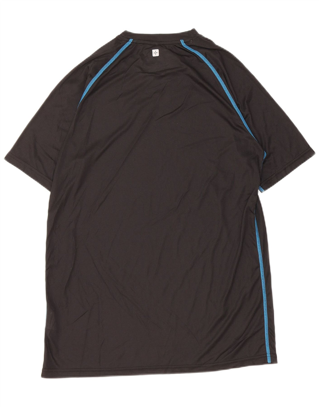 T-shirt męski Mountain Warehouse, średni czarny poliester