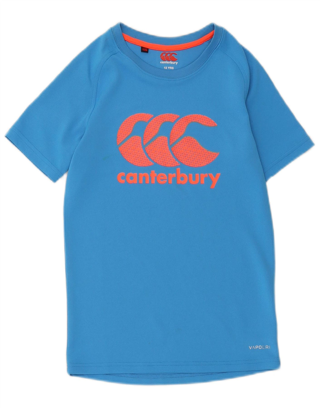 Chłopięcy T-shirt z grafiką Canterbury, 11-12 lat, niebieski poliester