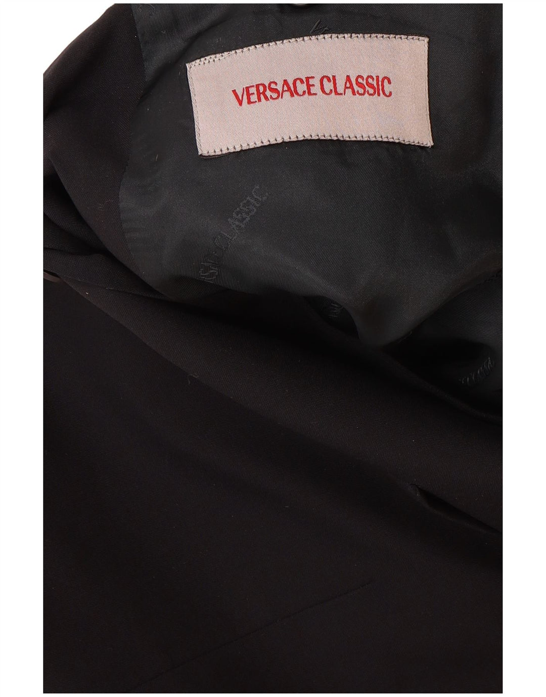 Męska marynarka VERSACE Classic zapinana na 3 guziki, UK 42 XL, granatowa