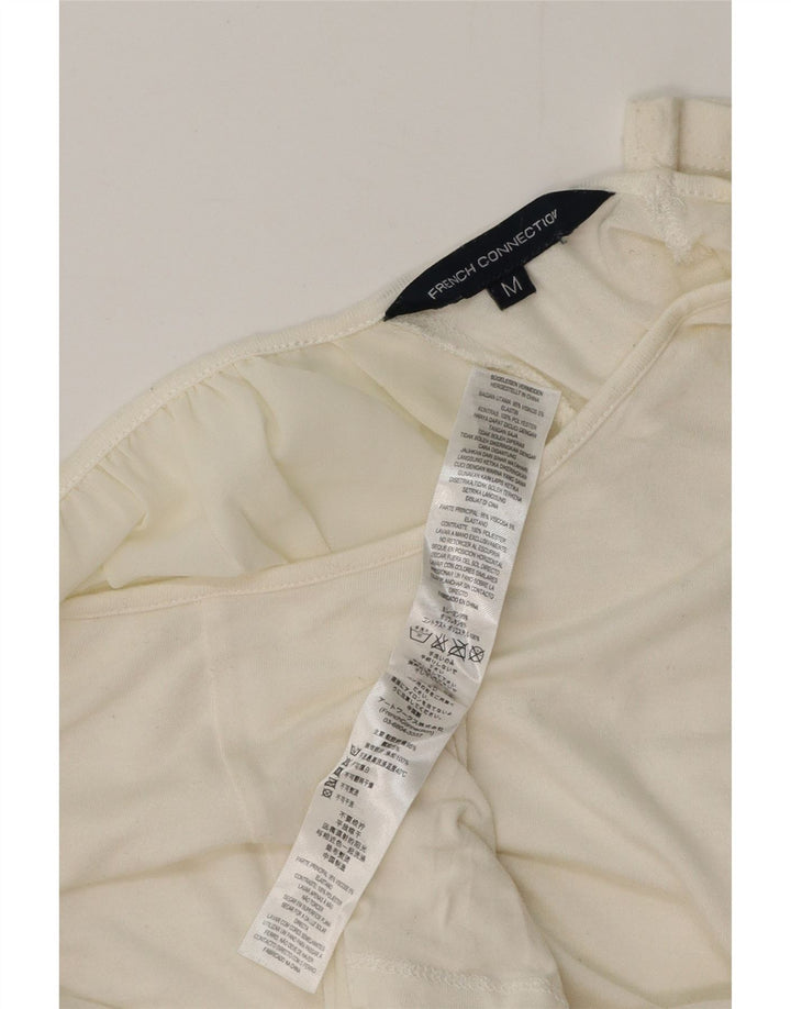 Damska bluzka oversize FRENCH CONNECTION UK 14 Medium Off White