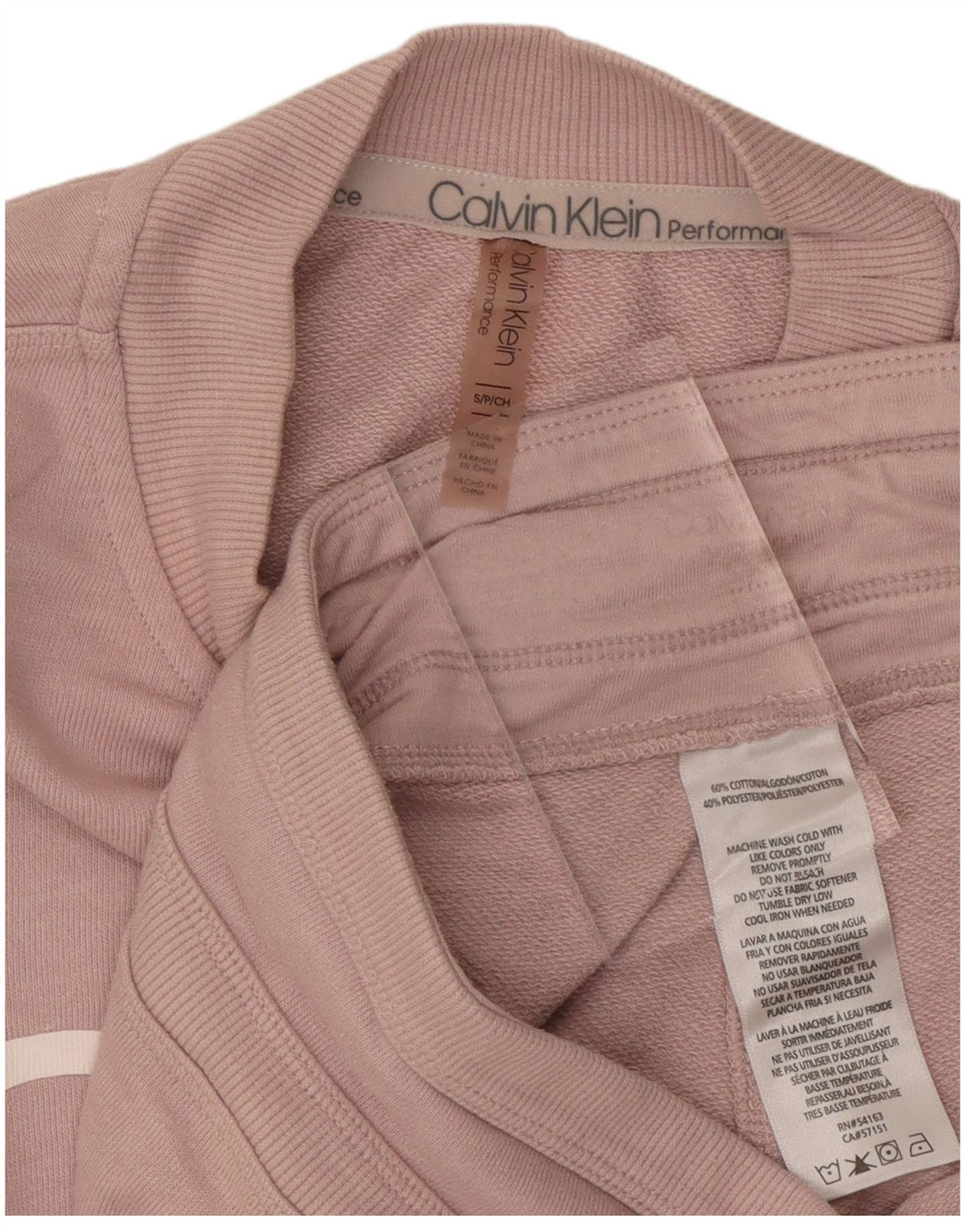 CALVIN KLEIN Damski dres oversize z grafiką UK 10, mały, różowy