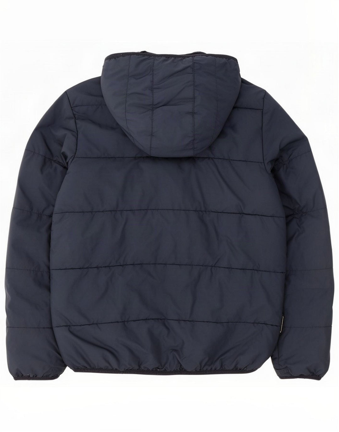 Jack Wolfskin Chłopięca ocieplana kurtka z kapturem 9-10 lat granatowa