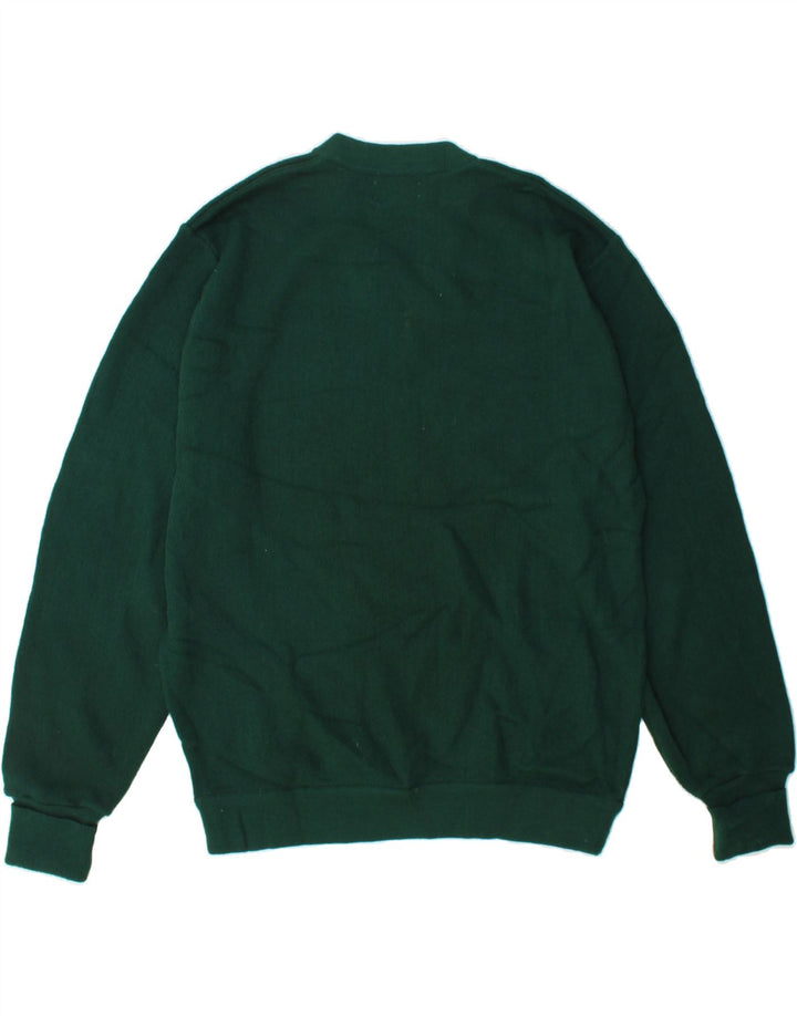 IZOD Mens V-Neck Jumper Sweater XL Green Acrylic Vintage Izod and Second-Hand Izod from Messina Hembry 