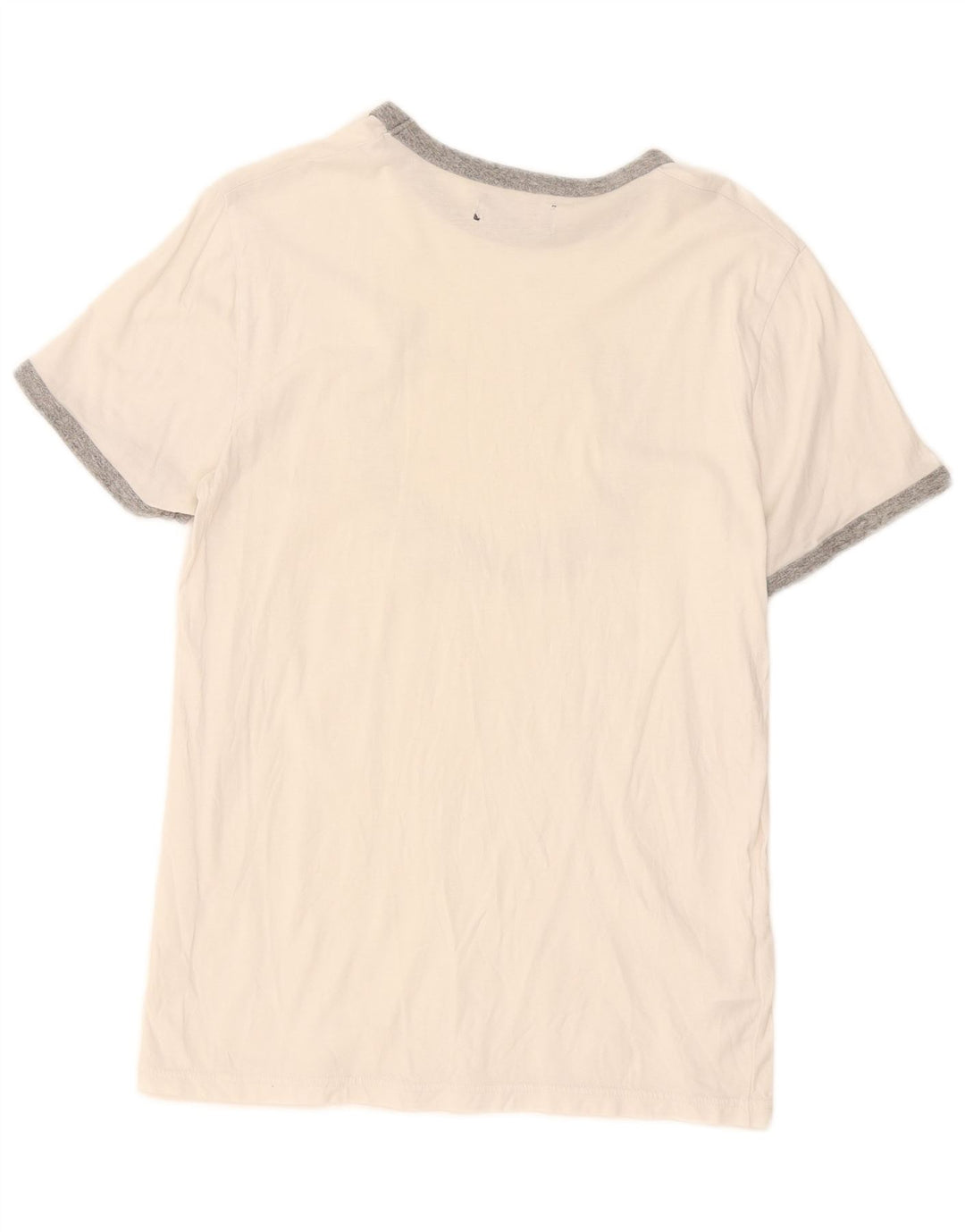 Męski T-shirt z grafiką Fred Perry, mały, biały, bawełniany