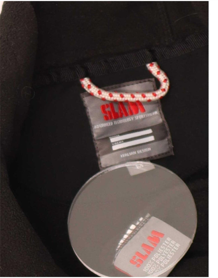 Męska kurtka polarowa Slam UK 38 Medium Black Polyester