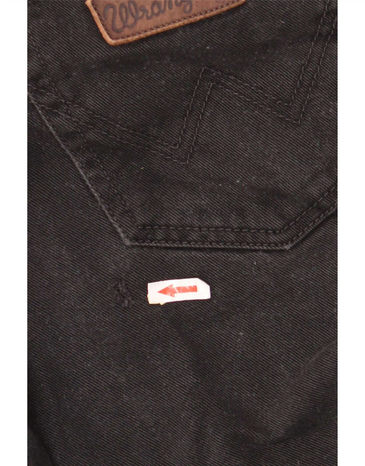 Męskie jeansy Wrangler Texas Straight W32 L32, czarne, bawełniane