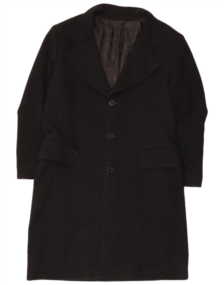 Płaszcz męski Bikkembergs IT 52 XL, czarna wełna