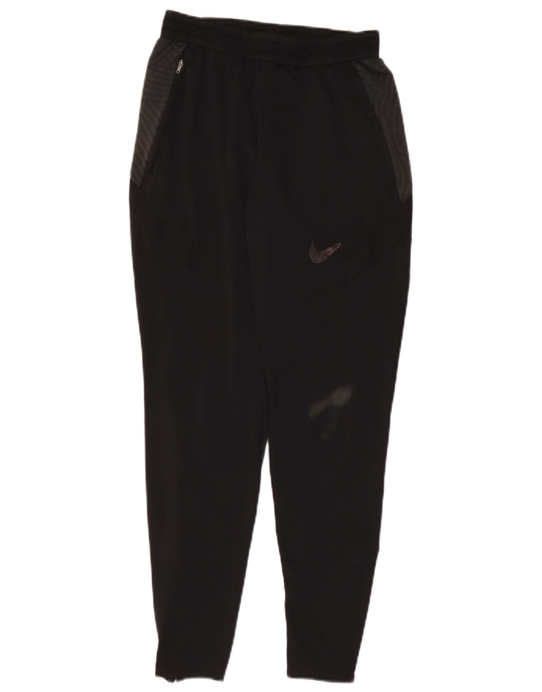 Męskie spodnie dresowe Nike Dri Fit, małe, czarne, poliestrowe