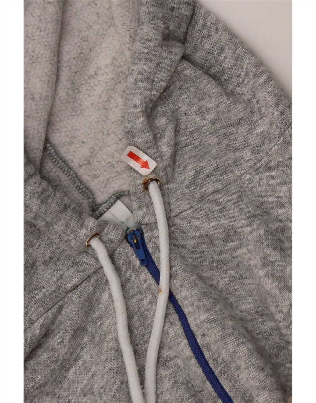 Damski sweter oversize z kapturem i grafiką DIADORA UK 12, średni szary