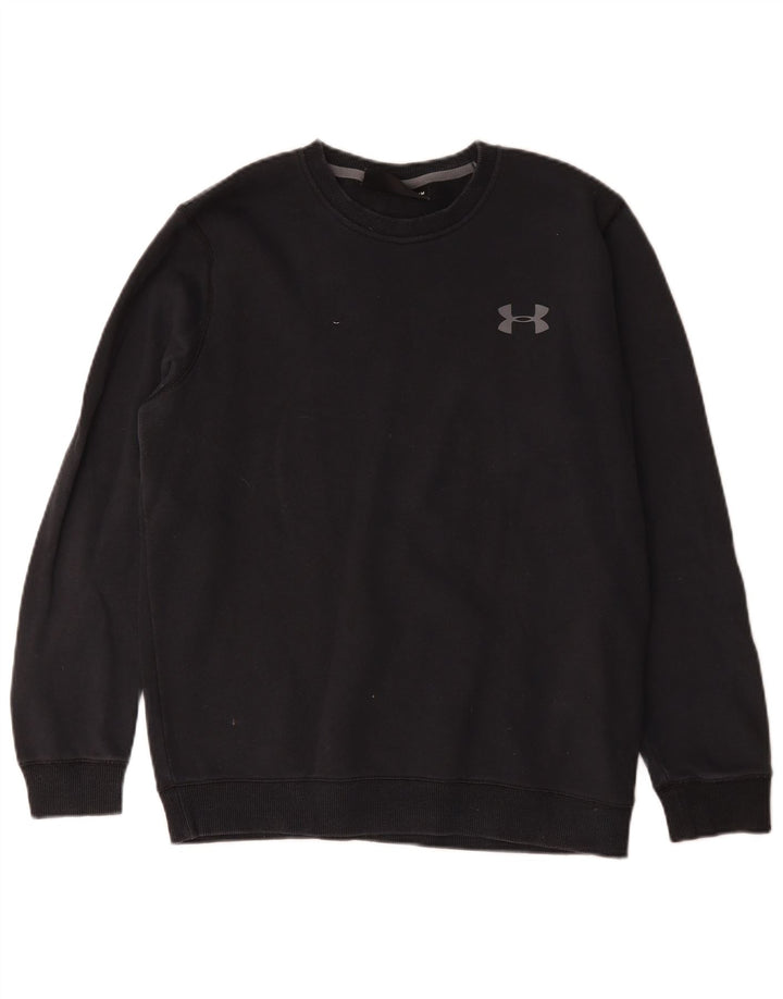 Męski sweter Under Armour Cold Gear, średniej wielkości, czarny, bawełniany