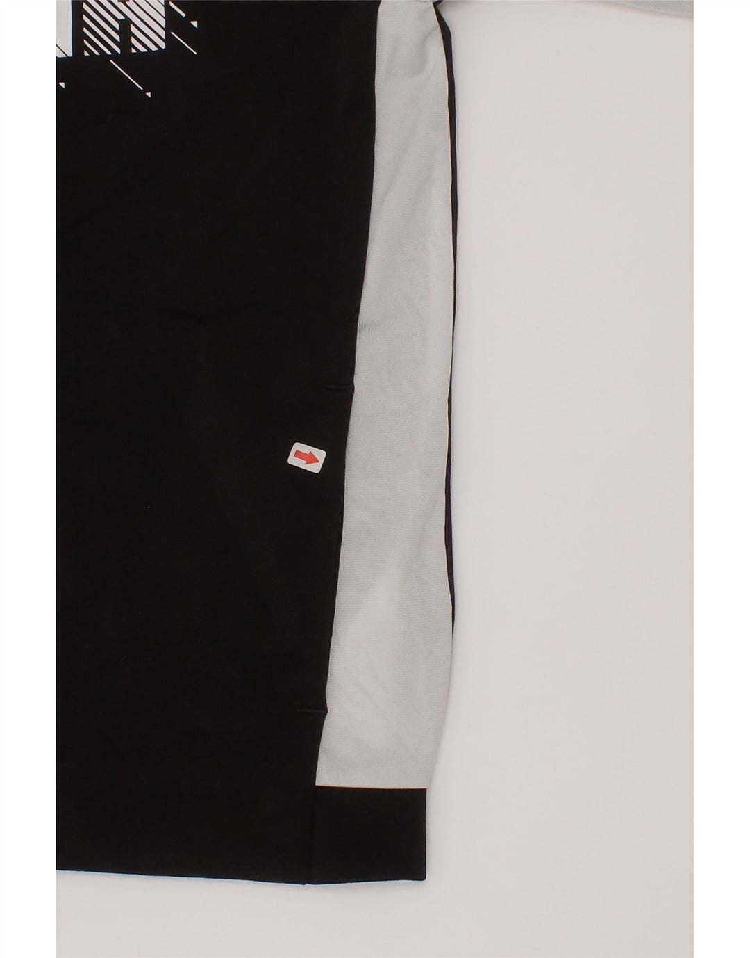 Chłopięca kurtka dresowa Puma z grafiką, 7-8 lat, czarna, z blokami kolorów