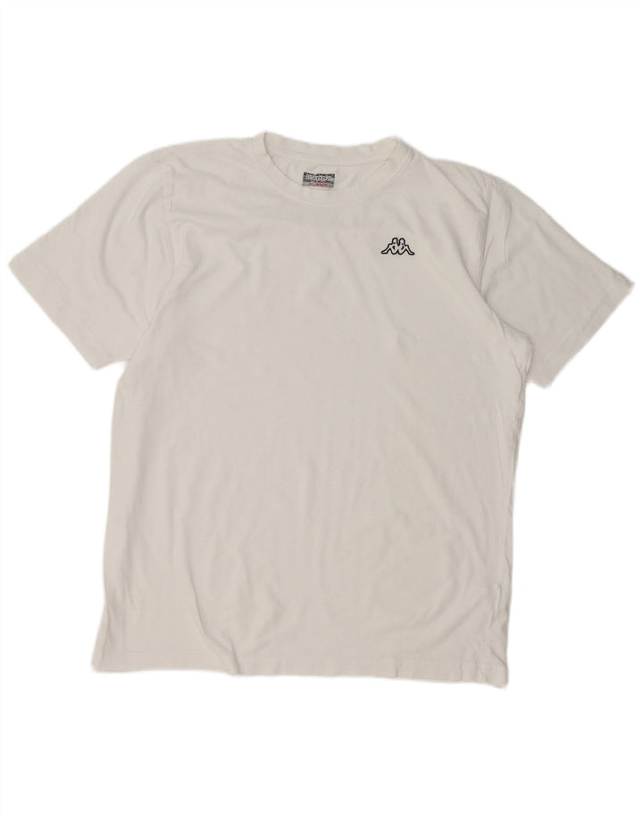 T-shirt męski Kappa Top XL, biała bawełna