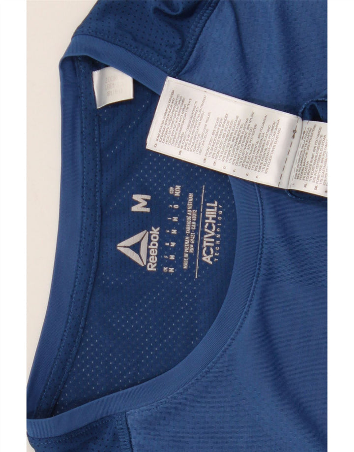 Koszulka męska Reebok Top Medium Blue Nylon