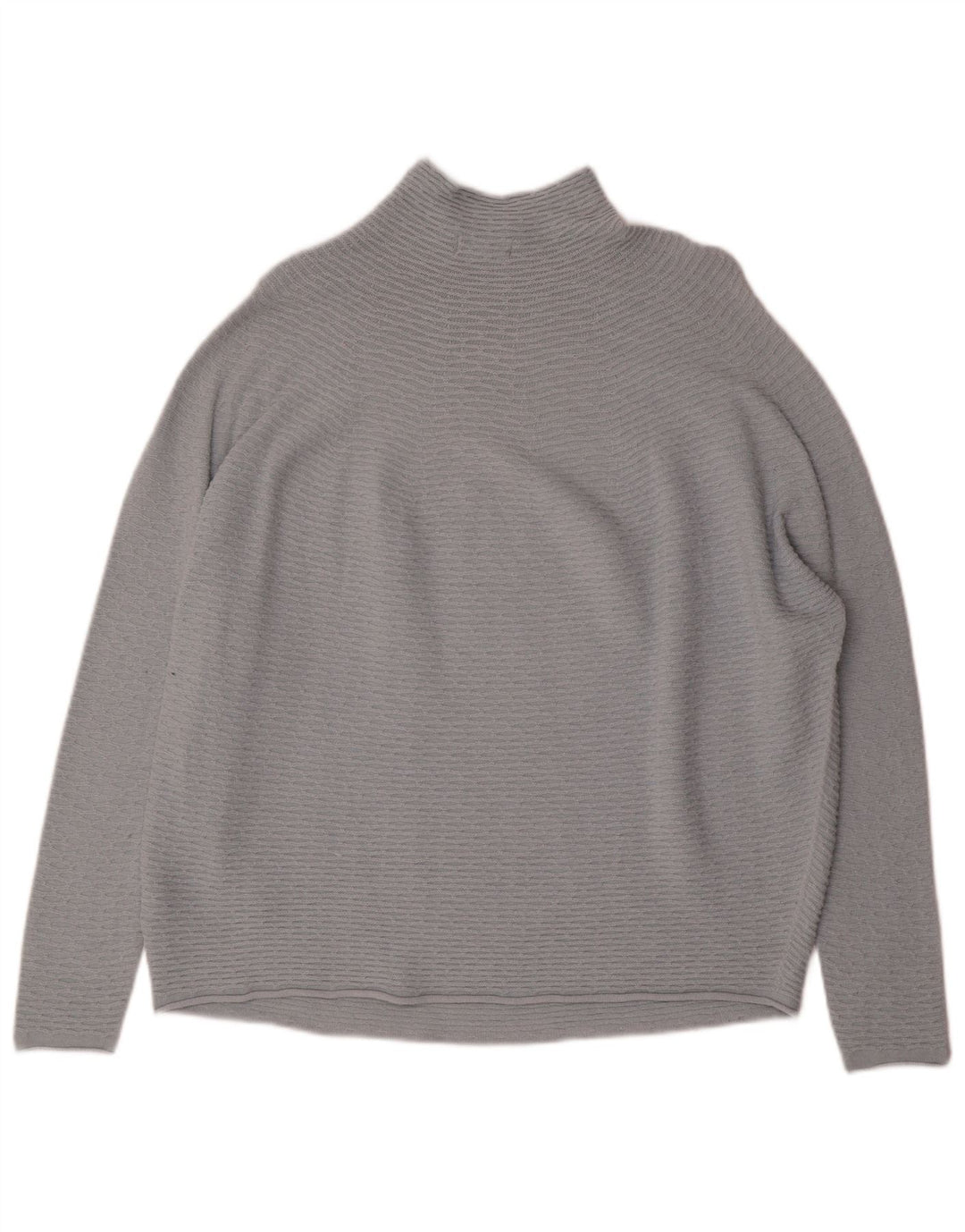 Damski sweter oversize z golfem Phase Eight, UK 14, średni szary