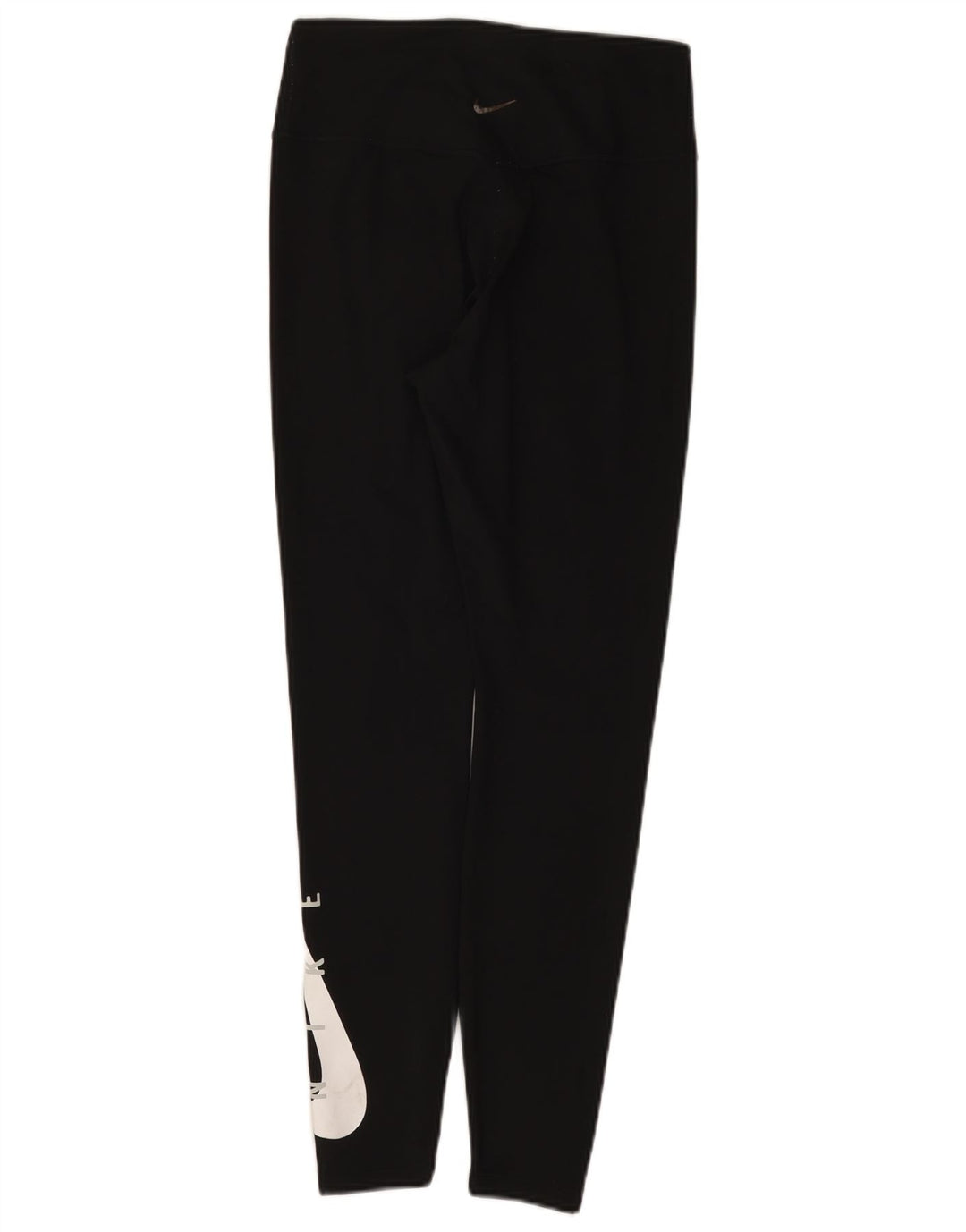 Damskie legginsy Nike Dri Fit Graphic UK 12, średni czarny poliester