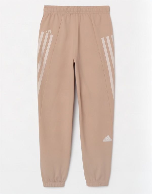 Damskie spodnie dresowe Adidas Joggers UK 4 XS Beżowa bawełna