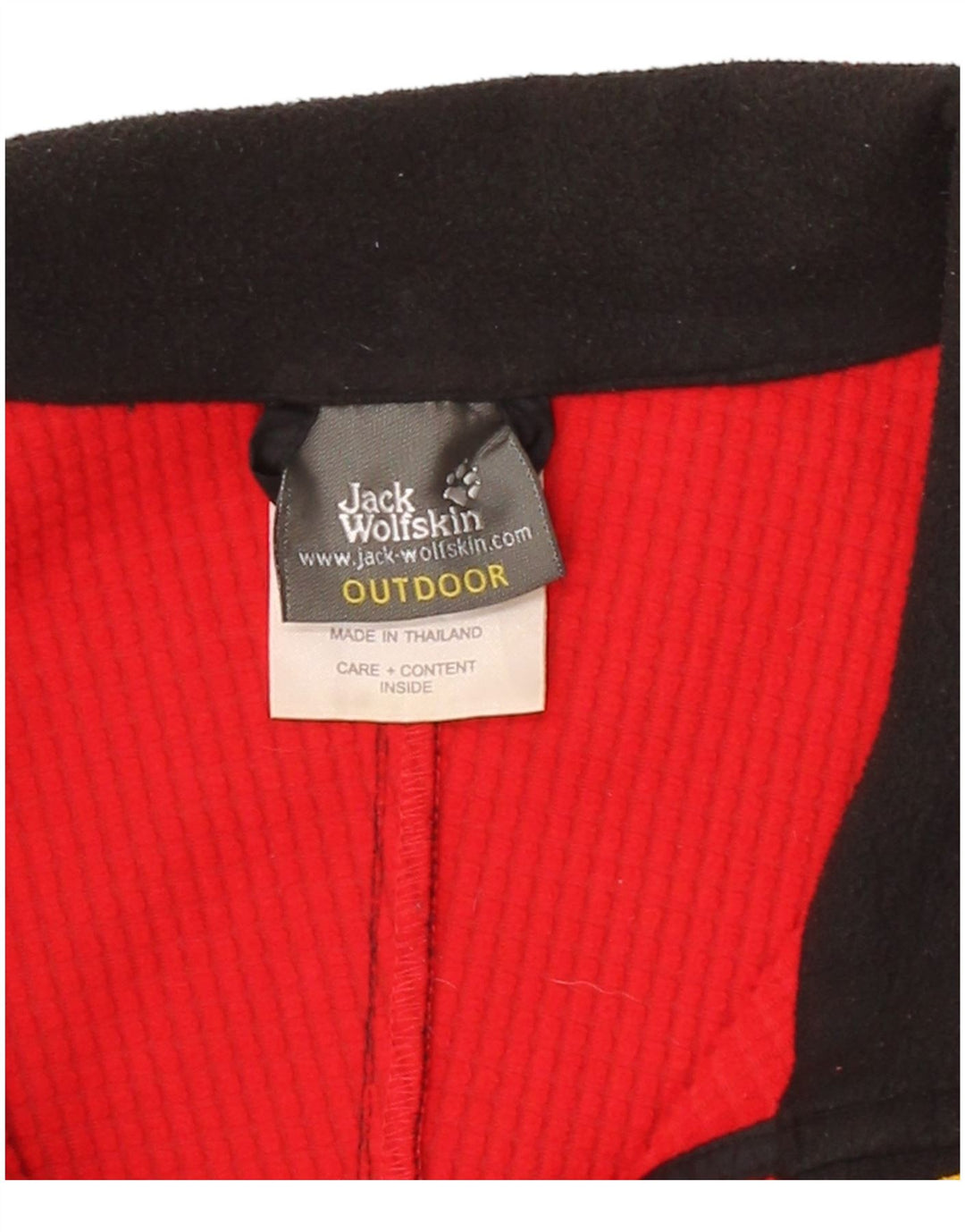 JACK WOLFSKIN Womens Unisex Windbreaker Jacket UK 18 XL Black Polyester