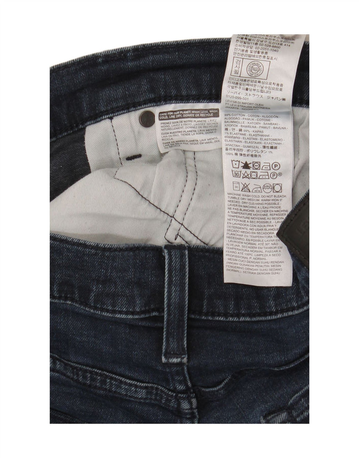 Męskie jeansy slim fit Levi's W36 L32 Niebieskie bawełniane