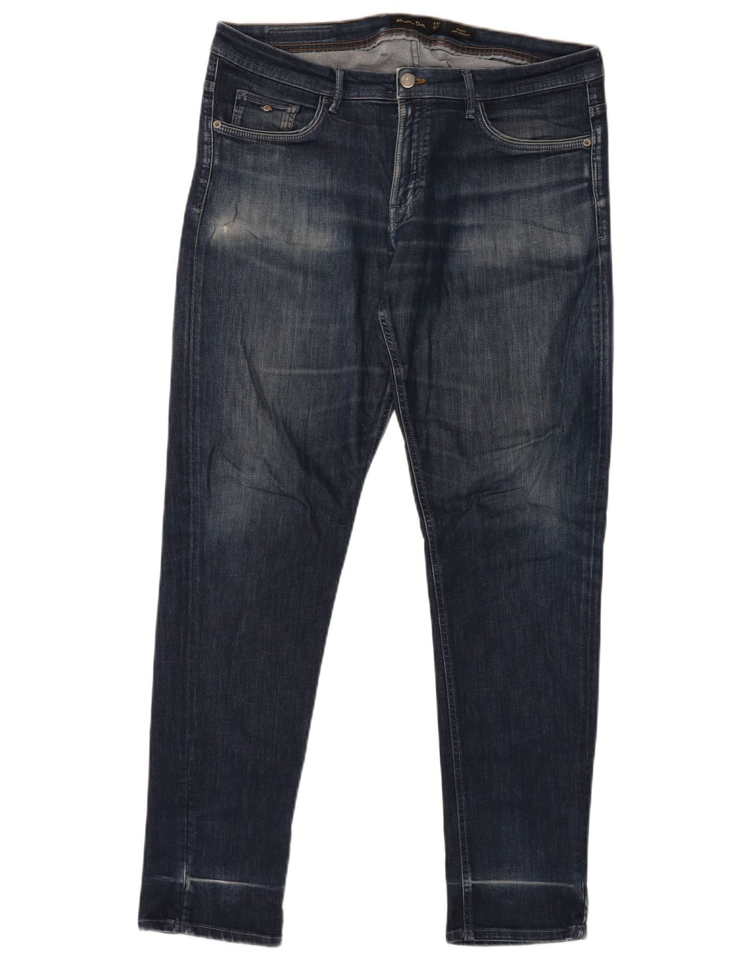 MASSIMO DUTTI Męskie jeansy slim EU 48 XL W38 L32 Niebieskie