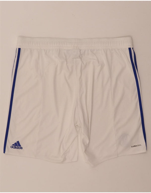 Męskie spodenki sportowe Adidas Climacool 2XL, biały poliester