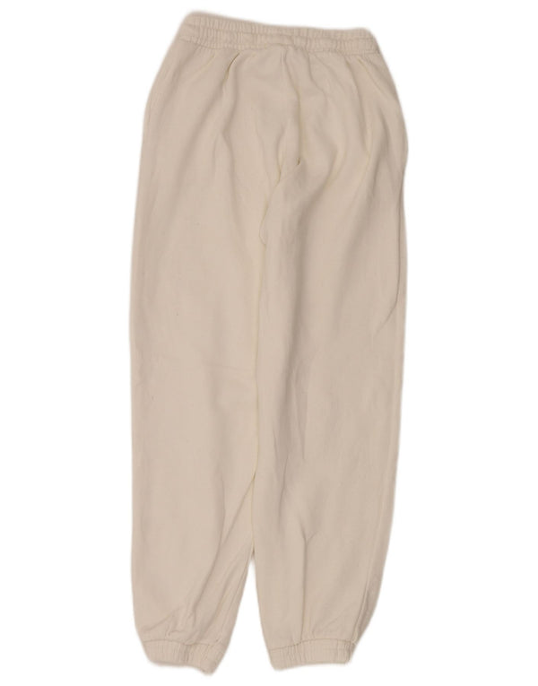 Damskie spodnie dresowe Zara Joggers UK 8 Small White