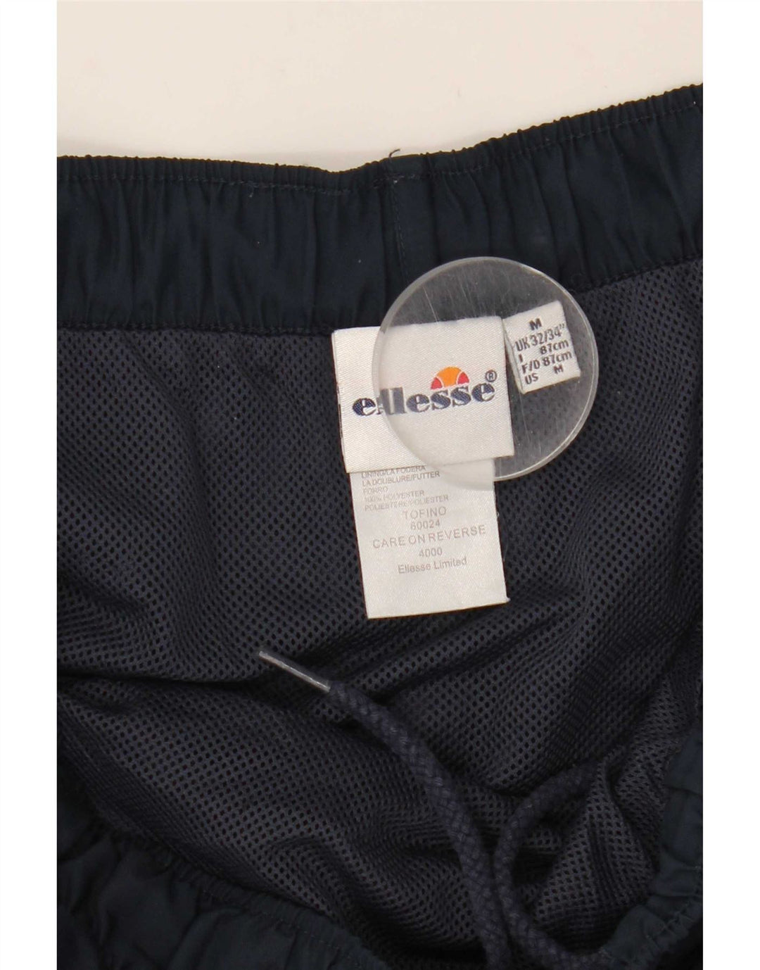 Męskie spodenki sportowe Ellesse, średni granatowy, poliester z blokami kolorów