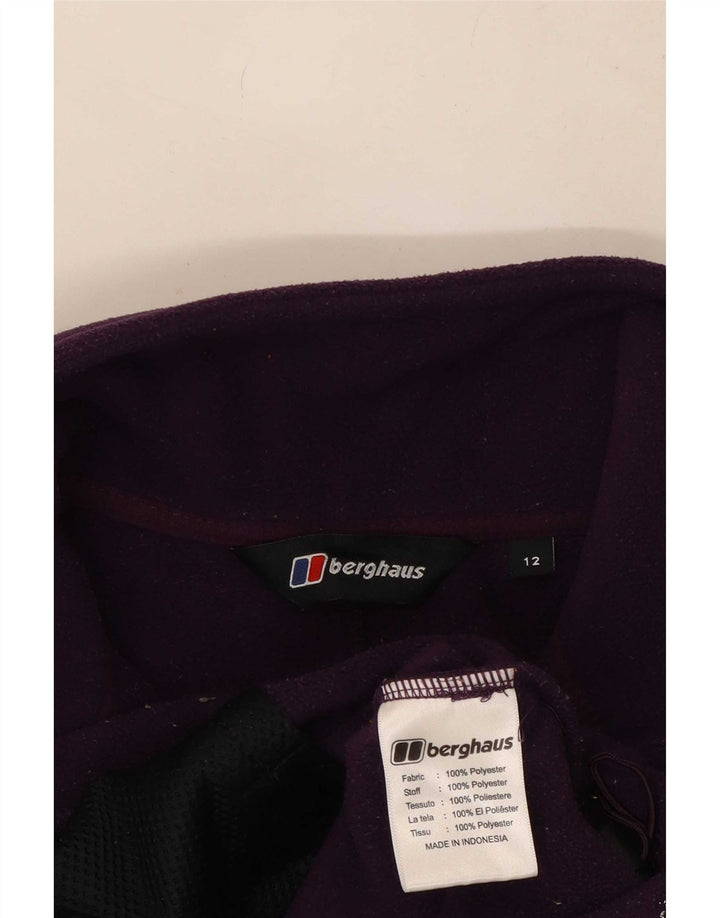 Damska kurtka polarowa Berghaus UK 12, średni fiolet, poliester