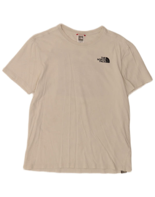 The North Face Mens Graphic T-Shirt Top Small White Cotton