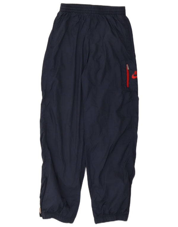 Męskie spodnie dresowe Nike z grafiką, 13-14 lat, XL, granatowe