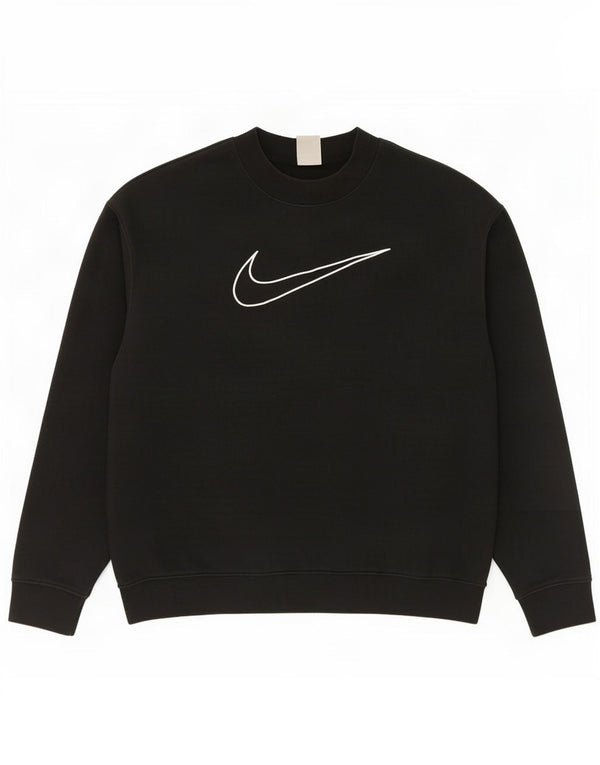 Damska bluza dresowa Nike Dri Fit Graphic Oversize UK 6 XS czarna