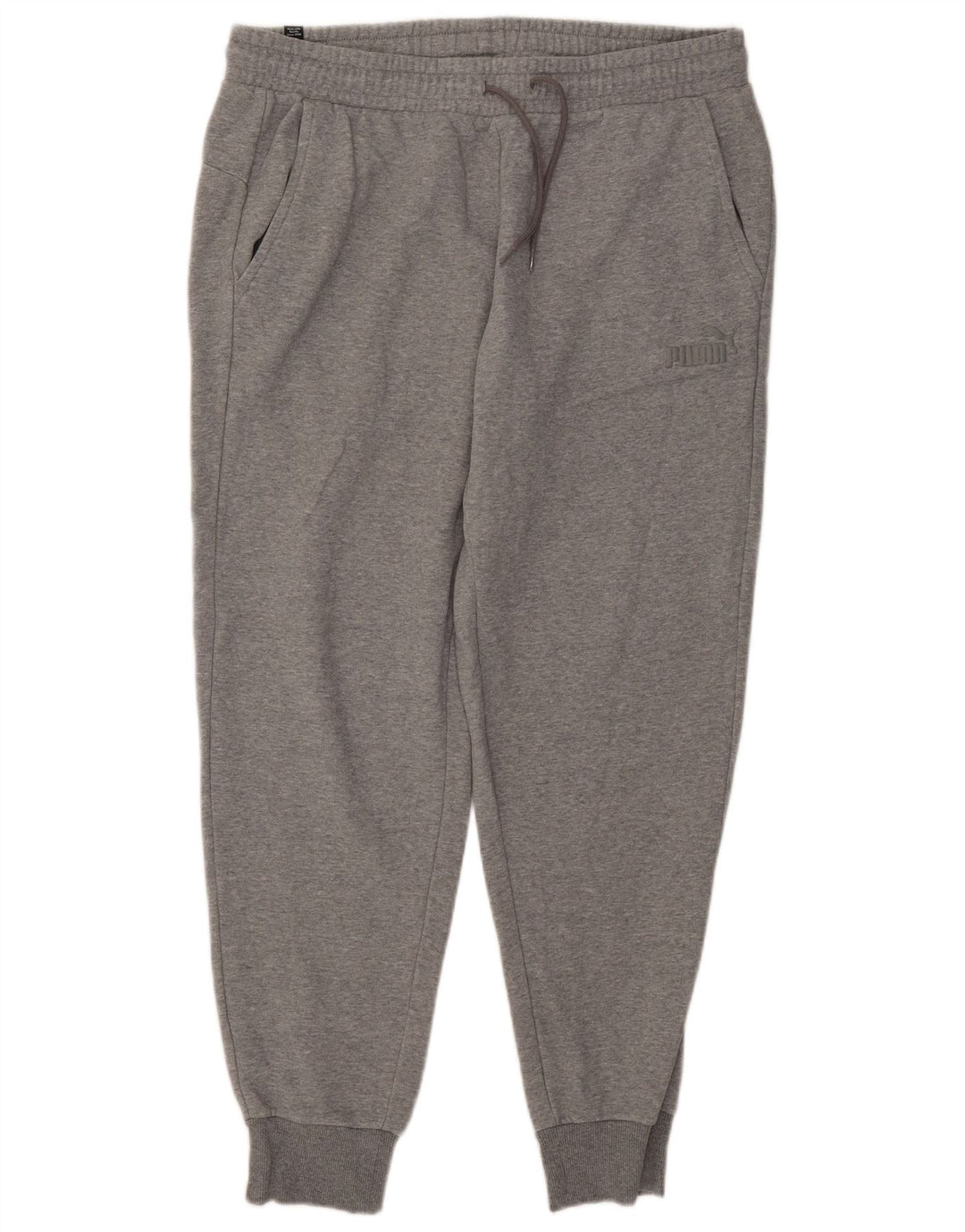 Męskie spodnie dresowe Puma Joggers XL Szara bawełna