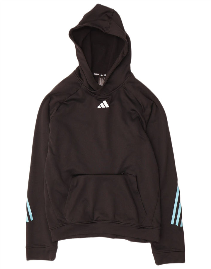 Męska bluza z kapturem Adidas Aeroready, mała, czarna, z poliestru